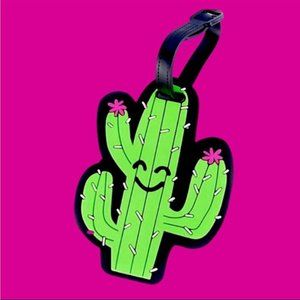 CACTUS BACKPACK / LUGGAGE TAG NWT